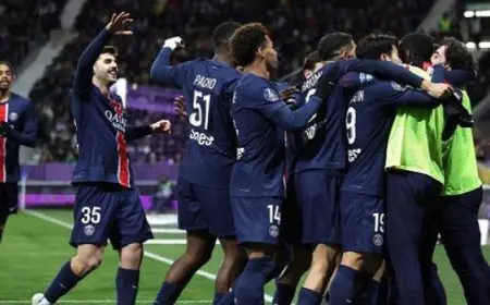 باريس سان جيرمان يهزم سانت إيتيان 6-1 ويقترب من حسم لقب الدورى الفرنسى