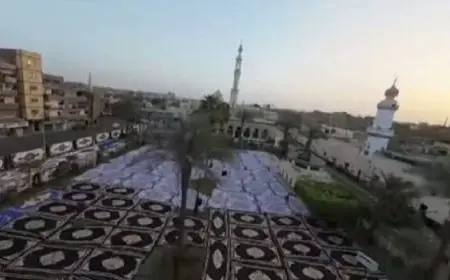 الساحات تتهيأ لاستقبال المصلين فى صلاة العيد وسط استعدادات مكثفة من وزارة الأوقاف