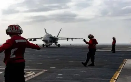 الجيش الأمريكى يشن عدة غارات على مواقع تابعة للحوثيين فى اليمن