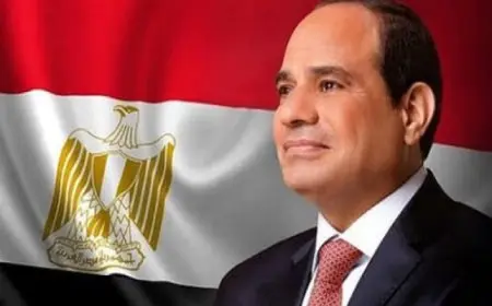 الرئيس السيسى يتقدم بالتهنئة للشعب المصرى بمناسبة حلول عيد الفطر