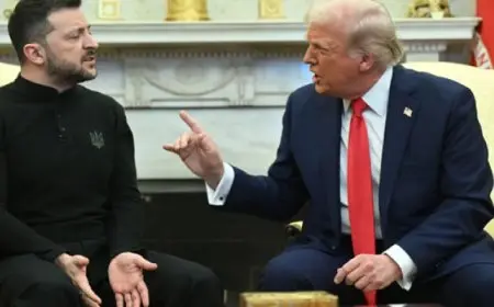 ترامب يحذر زيلينسكى من التراجع عن ابرام اتفاق المعادن النادرة