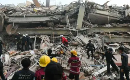 حصيلة ضحايا زلزال ميانمار المدمر يتجاوزون الـ 1700 قتيل و300 مفقود