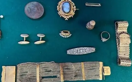 بالصدفة.. اكتشاف مجوهرات نادرة أثناء أعمال ترميم لجدار قديم فى فرنسا