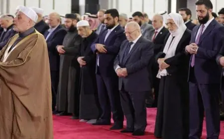 خلال كلمة عقب صلاة العيد .. الشرع : رفضنا المحاصصة فى تشكيل الحكومة السورية