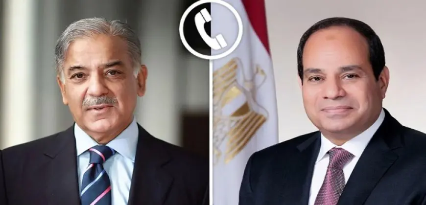 الرئيس السيسى ورئيس وزراء باكستان يتبادلان التهانى بمناسبة عيد الفطر المبارك