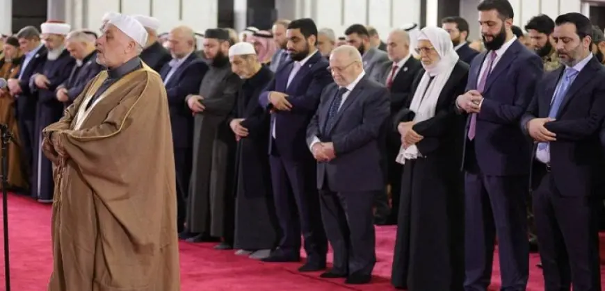 خلال كلمة عقب صلاة العيد .. الشرع : رفضنا المحاصصة فى تشكيل الحكومة السورية
