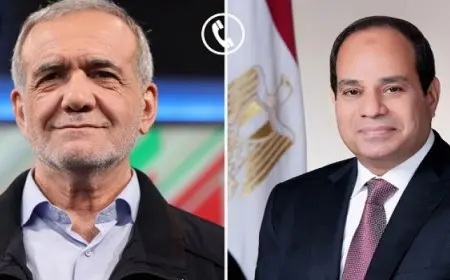 الرئيس السيسى يؤكد حرصه على خفض التصعيد الإقليمى ومنع توسع رقعة الصراع فى المنطقة