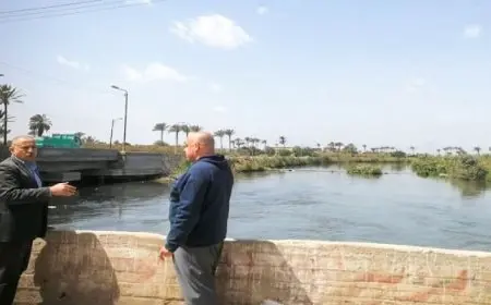 وزير الرى يوجه باستمرار التنسيق لاتخاذ الإجراءات اللازمة لمتابعة المصارف الزراعية