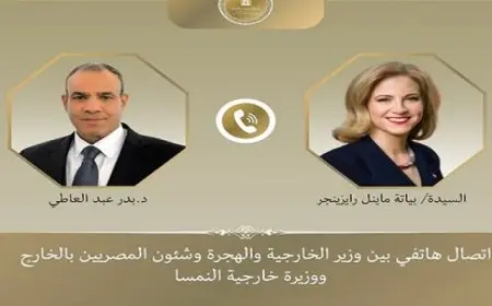 وزير الخارجية يبحث هاتفياً مع وزيرة خارجية النمسا العلاقات الثنائية وتطورات العدوان الإسرائيلى على غزة