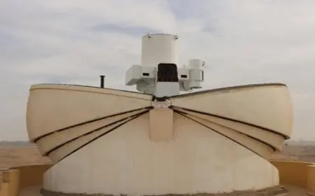 معهد البحوث الفلكية ينتهى من تركيب التليسكوب الثانى بمحطة رصد الأقمار الصناعية والحطام الفضائى