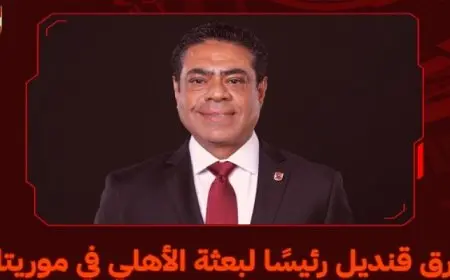 طارق قنديل رئيسا لبعثة الأهلى في موريتانيا لمواجهة الهلال السودانى بدورى أبطال إفريقيا