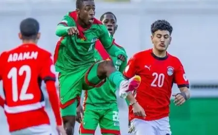 مصر تخسر من بوركينا فاسو وفرصة وحيدة للتأهل لكأس العالم للناشئين