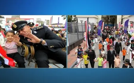 وزارة الداخلية تشارك فى الاحتفال بيوم اليتيم بفعاليات مختلفة