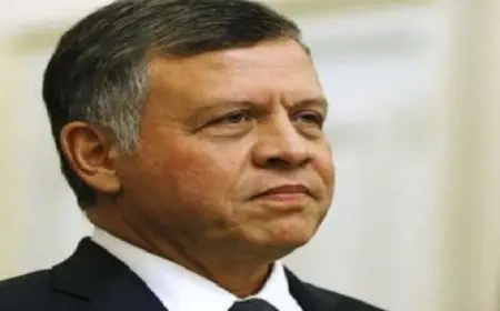 عاهل الأردن: يجب التوصل إلى تهدئة شاملة ووقف الهجمات الإسرائيلية على غزة وإدخال المساعدات