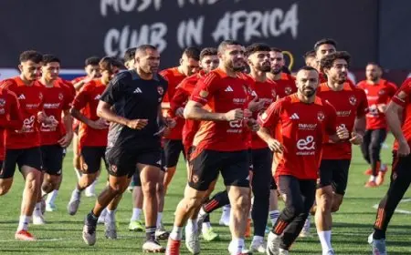 الأهلى يستعد لمباراة الحسم ضد الهلال السودانى فى دورى الأبطال الثلاثاء المقبل