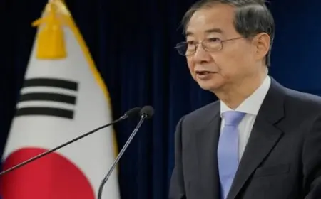 رئيس كوريا الجنوبية بالإنابة يدعو للرد بقوة على استفزازات الشمال عقب عزل الرئيس يون