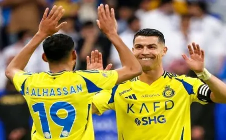 النصر يهزم الهلال بثلاثية فى ديربى الدورى السعودى.. ورونالدو يسجل هدفين