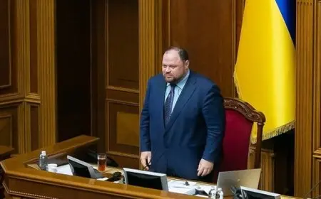 رئيس البرلمان الأوكرانى يدعو لزيادة العقوبات على روسيا ودعم انضمام أوكرانيا إلى الناتو