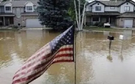 العواصف والفيضانات تودى بحياة 16 شخصا فى الولايات المتحدة