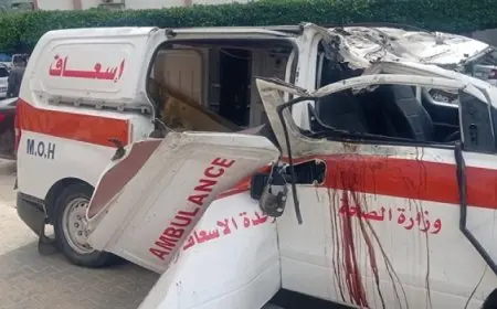 الهلال الأحمر الفلسطينى: الاحتلال الإسرائيلى يتعمد استهداف سيارات الإسعاف وطواقم العمل الإنسانى