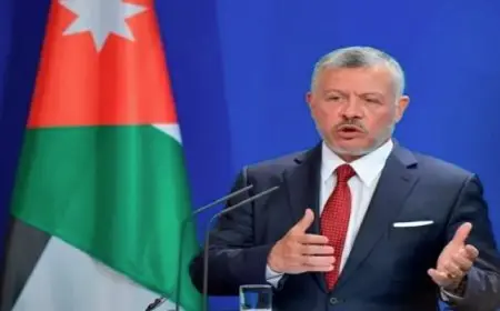 العاهل الأردنى يتوجه إلى القاهرة للمشاركة فى القمة الثلاثية مع الرئيس السيسى وماكرون