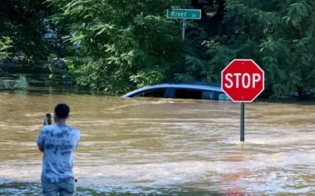 17 قتيلا جراء عواصف وفيضانات فى الولايات المتحدة