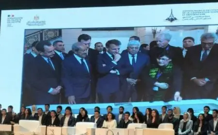 ماكرون يشهد توقيع مجموعة من اتفاقيات التعاون العلمى والبحثى بين الجامعات المصرية والفرنسية