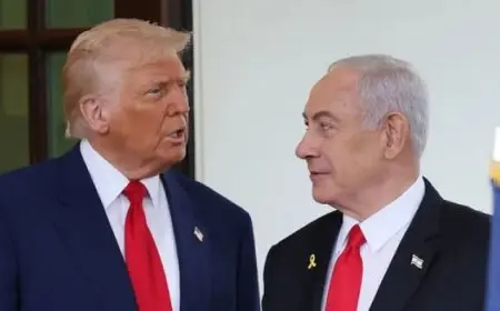 ترامب يحث على إنهاء حرب غزة خلاله لقائه بنتنياهو