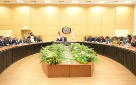 وزير الصناعة والنقل يبحث مع ممثلي 29 شركة ومؤسسة فرنسية فرص الاستثمار بالسوق المصرى فى مجالى الصناعة والنقل