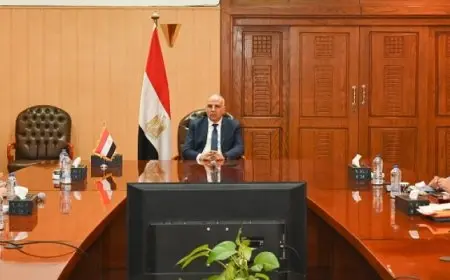 وزير الرى يبحث مقترح تنفيذ مشروع رقمنة المساقى الخصوصية
