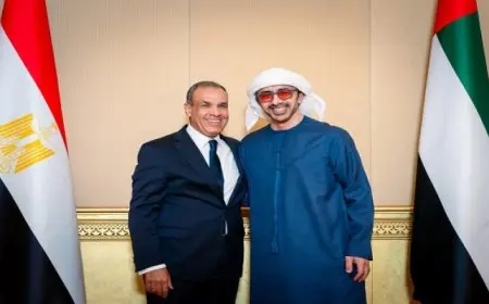 وزير الخارجية يبحث مع نظيره الإماراتى العلاقات الأخوية المتميزة بين البلدين الشقيقين