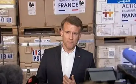 ماكرون: نشكر مصر على دورها الحاسم منذ بداية الأزمة في غزة