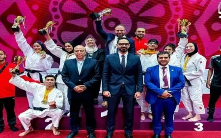 وزير الرياضة يُشيد بمنتخب الجودو بعد تصدره البطولة العربية بالأردن وتحقيق كأس البطولة