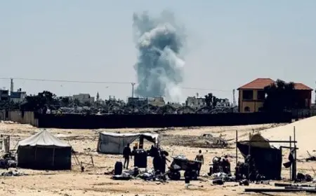 قوات الاحتلال تنسف مبانى سكنية شمال غربى مدينة رفح الفلسطينية