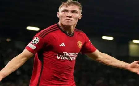 يوفنتوس” يبدأ مفاوضات لضم مهاجم “مانشستر يونايتد” راسموس هويلاند