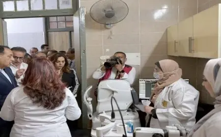 رئيس الوزراء يتفقد مستشفى الرمد بأسيوط خلال زيارته للمحافظة