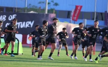الأهلى يستأنف تدريباته استعدادًا لمواجهة بيراميدز في الدورى الممتاز