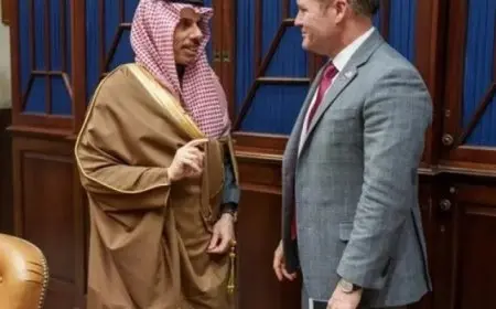 وزير الخارجية السعودى ومستشار الأمن القومى الأمريكى يناقشان الأمن الإقليمى