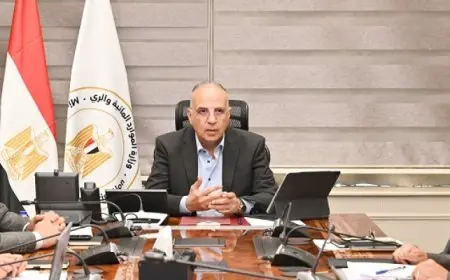 وزير الرى يوجه بالإلتزام بالبرامج الزمنية المعدلة للمشروعات التي زال سبب تعثرها