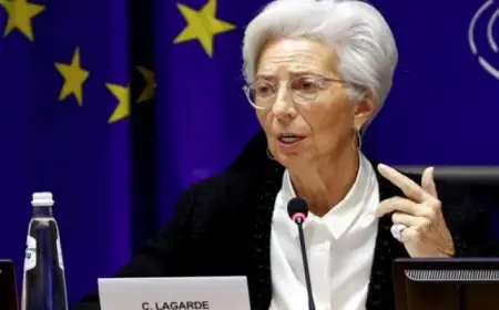 لاجارد: البنك المركزى الأوروبى مستعد للتحرك لضمان الاستقرار المالى