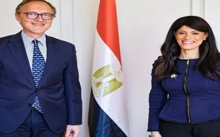 المشاط تبحث مع سفير دولة لاتفيا فى مصر تعزيز سبل التعاون المشترك