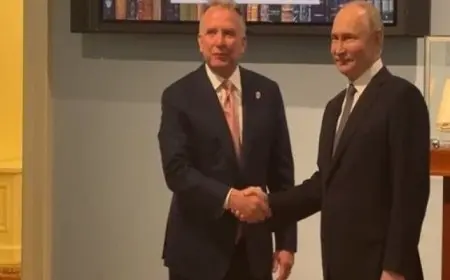 بوتين يلتقى ويتكوف بسانت بطرسبرج لبحث التسوية فى أوكرانيا