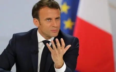 الرئيس الفرنسى يؤكد موقف بلاده المؤيد للسلام ولإقامة دولة فلسطينية