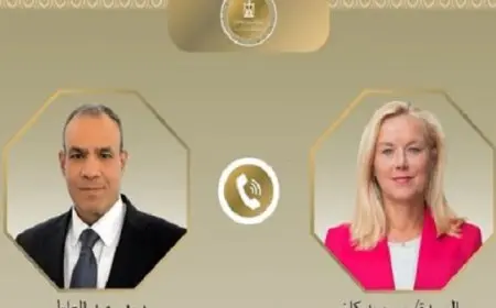 وزير الخارجية يتلقى اتصالاً هاتفياً من كبيرة منسقي الأمم المتحدة للشئون الإنسانية وإعادة الإعمار في قطاع غزة