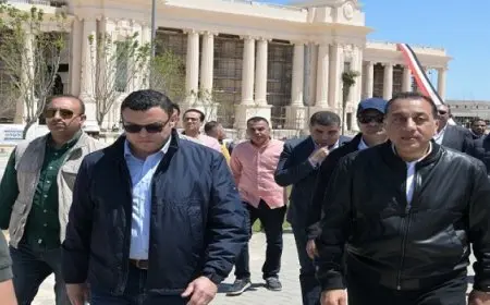 رئيس الوزراء يتفقد “المدينة التراثية” فى العلمين الجديدة