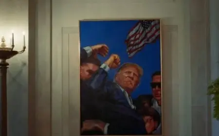 ترامب يستبدل ة أوباما.. ويضع لوحة لنجاته من محاولة اغتيال