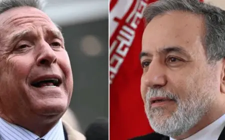 بغرف منفصلة.. عراقجى يبدأ محادثات غير مباشرة مع ويتكوف