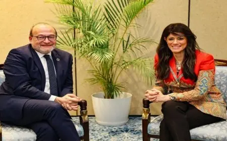 وزيرة التخطيط تبحث مع رئيس الوكالة الفرنسية للتنمية مستقبل العلاقات الثنائية وتفعيل الاتفاقيات الموقعة