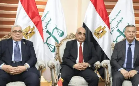 وزير العدل يفتتح فرعين للتوثيق فى الإسكندرية ويتفقد مقر محكمة استئناف الإسكندرية