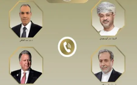 ‏مباحثات مصرية إيرانية عمانية أمريكية حول المستجدات الإقليمية